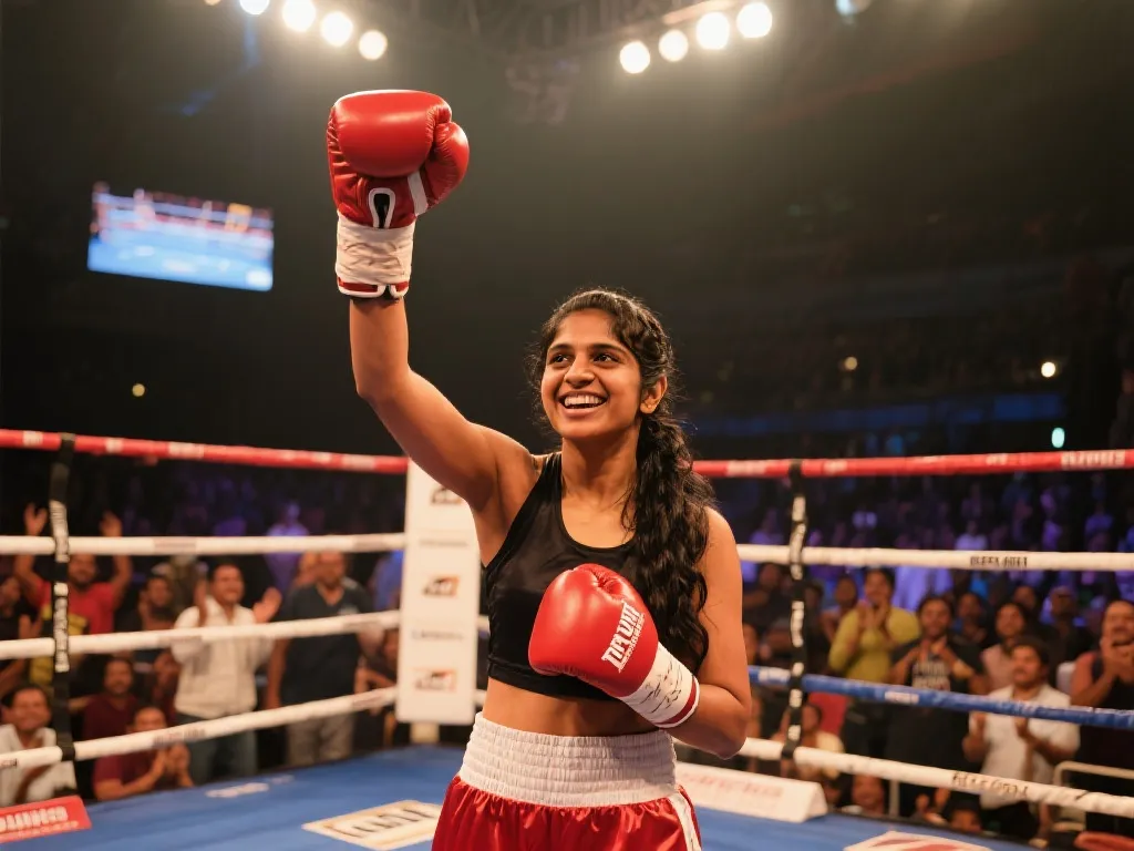 拳击之光：Sakshi的金牌时刻点燃世界
